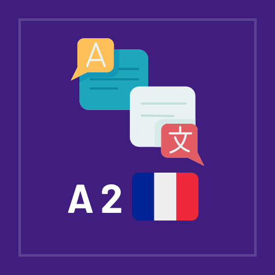 Learn basic french – A2